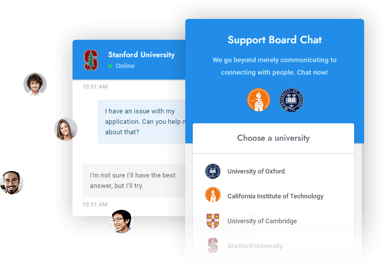 Departamentos no Chat