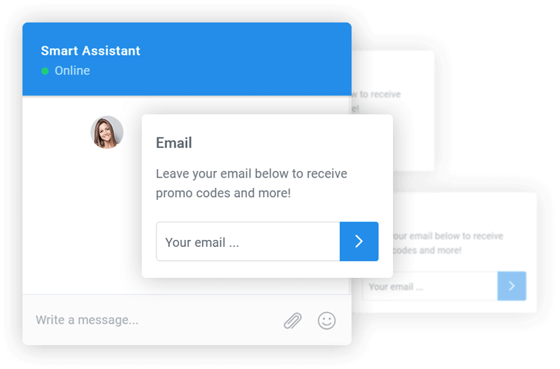 Mensagem de acompanhamento