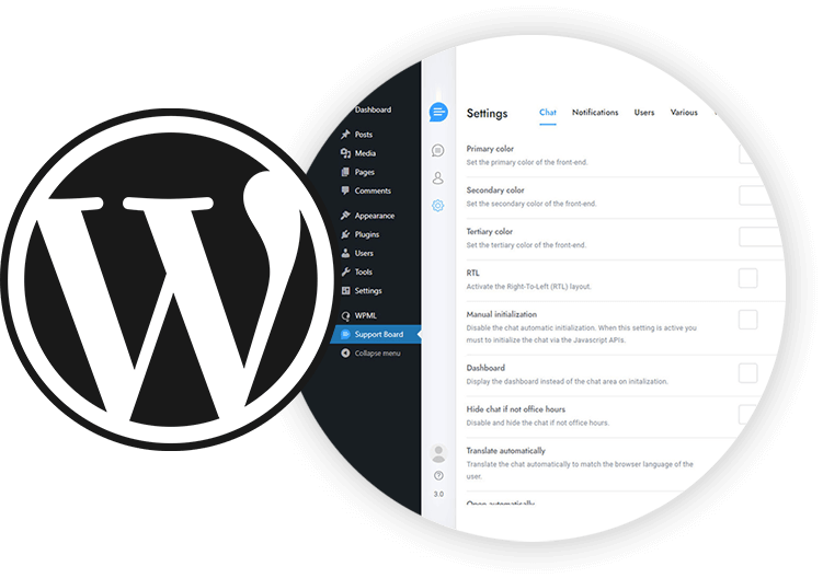 Integração com WordPress